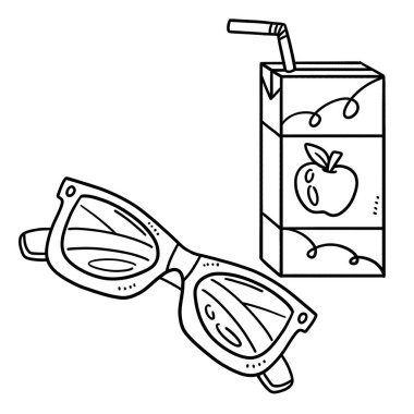 Bir Gözlük ve Elma Suyu 'nun sevimli ve komik renkli sayfası. Çocuklar için saatlerce boyama eğlencesi sağlıyor. Renk, bu sayfa çok kolay. Küçük çocuklar ve yeni yürümeye başlayanlar için uygun..