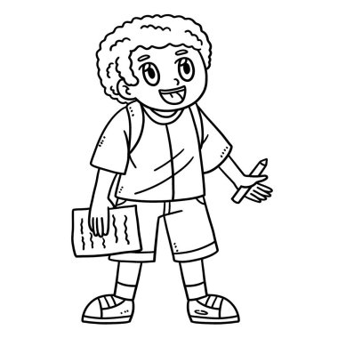 Mutlu Öğrenci için sevimli ve komik bir renkli sayfa. Çocuklar için saatlerce boyama eğlencesi sağlıyor. Renk, bu sayfa çok kolay. Küçük çocuklar ve yeni yürümeye başlayanlar için uygun..