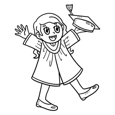 Happy Graduate Girl için sevimli ve komik bir renkli sayfa. Çocuklar için saatlerce boyama eğlencesi sağlıyor. Renk, bu sayfa çok kolay. Küçük çocuklar ve yeni yürümeye başlayanlar için uygun..