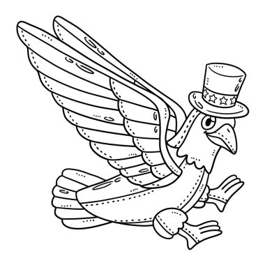 Amerikan Kartal Doldurulmuş Oyuncağı 'nın şirin ve komik renkli bir sayfası. Çocuklar için saatlerce boyama eğlencesi sağlıyor. Renk, bu sayfa çok kolay. Küçük çocuklar ve yeni yürümeye başlayanlar için uygun..