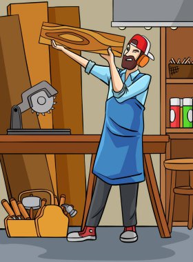 Bu karikatür bir Carpenter illüstrasyonunu gösteriyor.