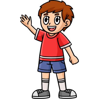 Bu karikatür parçası Mutlu Çocuk illüstrasyonunu gösteriyor.