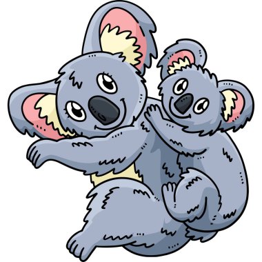 Bu karikatür, Anne Kirpi ve Hoglet illüstrasyonunu gösteriyor..