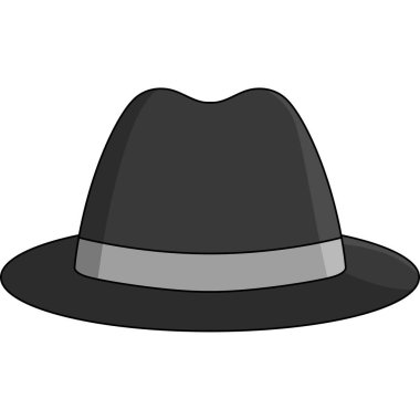 Bu karikatür bir Şapka illüstrasyonu gösterir.