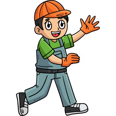 Bu karikatür parçası Çöp Adam illüstrasyonunu gösteriyor..