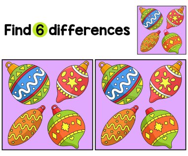 Bu Noel Süs Çocukları aktivite sayfasındaki farklılıkları bul ya da bul. Çocuklar için eğlenceli ve eğitici bir bulmaca eşleştirme oyunu.