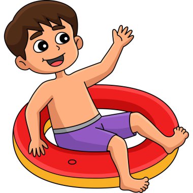 Bu karikatür, Lifebuoy illüstrasyonlu bir çocuğu gösteriyor..