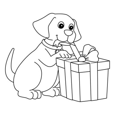 Hediyeli Mutlu Yıllar Köpeği 'nin şirin ve komik renkli sayfası. Çocuklar için saatlerce boyama eğlencesi sağlıyor. Renk, bu sayfa çok kolay. Küçük çocuklar ve yeni yürümeye başlayanlar için uygun..