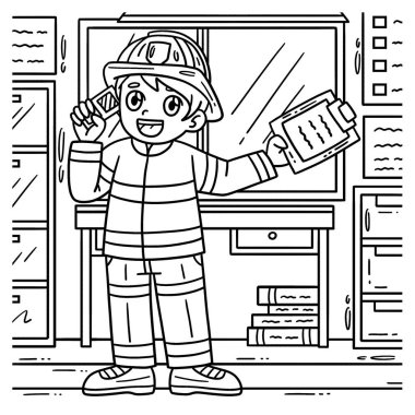 İtfaiyeci Çağrısı 'nın sevimli ve komik renkli bir sayfası. Çocuklar için saatlerce boyama eğlencesi sağlıyor. Renklendirmek için, bu sayfa çok kolaydır. Küçük çocuklar ve yeni yürümeye başlayanlar için uygun..