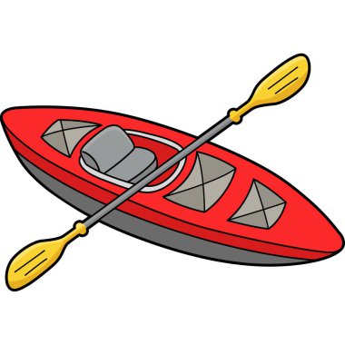 Bu karikatür parçası bir Kayak Aracı çizimini gösteriyor.