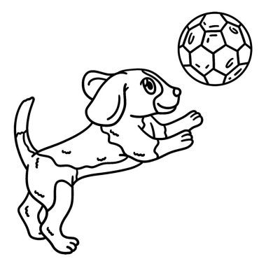 Köpek Futbolu 'nun şirin ve komik renkli sayfası. Çocuklar için saatlerce boyama eğlencesi sağlıyor. Renklendirmek için, bu sayfa çok kolaydır. Küçük çocuklar ve yeni yürümeye başlayanlar için uygun.. 