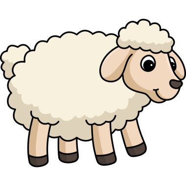 Bu karikatür bir koyun çizimi gösteriyor..