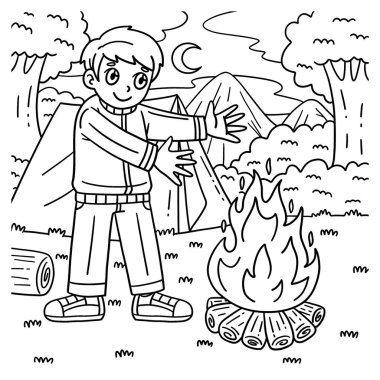 Kamp Kampçısı 'nın Ateşin Yanan Elleri' nin şirin ve komik renkli bir sayfası. Çocuklar için saatlerce boyama eğlencesi sağlıyor. Renklendirmek için, bu sayfa çok kolaydır. Küçük çocuklar ve yeni yürümeye başlayanlar için uygun..