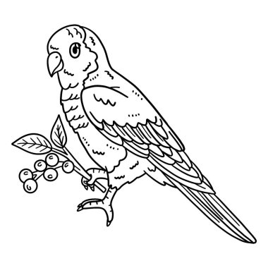 Keşiş muhabbet kuşunun sevimli ve komik renkli sayfası. Çocuklar için saatlerce boyama eğlencesi sağlıyor. Renklendirmek için, bu sayfa çok kolaydır. Küçük çocuklar ve yeni yürümeye başlayanlar için uygun.. 