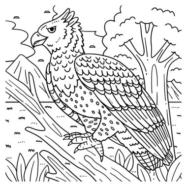 Martial Eagle Bird 'ün şirin ve komik renkli sayfası. Çocuklar için saatlerce boyama eğlencesi sağlıyor. Renklendirmek için, bu sayfa çok kolaydır. Küçük çocuklar ve yeni yürümeye başlayanlar için uygun..