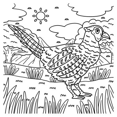 Sıradan bir Sülün Kuşu 'nun sevimli ve komik renkli sayfası. Çocuklar için saatlerce boyama eğlencesi sağlıyor. Renklendirmek için, bu sayfa çok kolaydır. Küçük çocuklar ve yeni yürümeye başlayanlar için uygun..