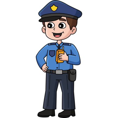 Bu karikatür bir polis çizimini gösteriyor..