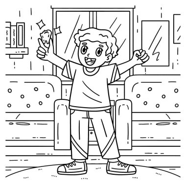 Diş Bakımı Çocuk Tutucu Diş 'in şirin ve komik renkli bir sayfası. Çocuklar için saatlerce boyama eğlencesi sağlıyor. Renklendirmek için, bu sayfa çok kolaydır. Küçük çocuklar ve yeni yürümeye başlayanlar için uygun..