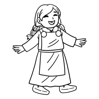 Mutlu Viking Kızı 'nın sevimli ve komik renkli bir sayfası. Çocuklar için saatlerce boyama eğlencesi sağlıyor. Renklendirmek için, bu sayfa çok kolaydır. Küçük çocuklar ve yeni yürümeye başlayanlar için uygun..