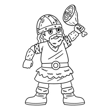 Viking Et Yiyen 'in şirin ve komik renkli bir sayfası. Çocuklar için saatlerce boyama eğlencesi sağlıyor. Renklendirmek için, bu sayfa çok kolaydır. Küçük çocuklar ve yeni yürümeye başlayanlar için uygun..