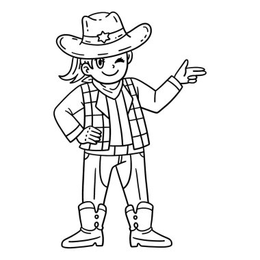 Silahlı Kovboy Kız 'ın şirin ve komik renkli bir sayfası. Çocuklar için saatlerce boyama eğlencesi sağlıyor. Renklendirmek için, bu sayfa çok kolaydır. Küçük çocuklar ve yeni yürümeye başlayanlar için uygun.. 