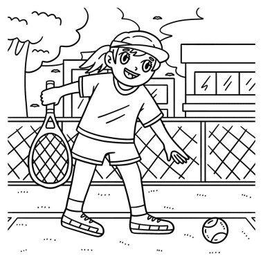 Top Seçen Tenis Kadın Oyuncu 'nun sevimli ve komik renkli sayfası. Çocuklar için saatlerce boyama eğlencesi sağlıyor. Renklendirmek için, bu sayfa çok kolaydır. Küçük çocuklar ve yeni yürümeye başlayanlar için uygun.. 