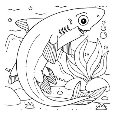 Cüce Fener Köpekbalığının sevimli ve komik renkli bir sayfası. Çocuklar için saatlerce boyama eğlencesi sağlıyor. Renklendirmek için, bu sayfa çok kolaydır. Küçük çocuklar ve yeni yürümeye başlayanlar için uygun.. 