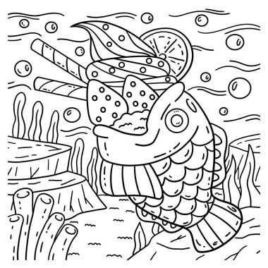 Taiyaki Dondurması 'nın sevimli ve komik renkli sayfası. Çocuklar için saatlerce boyama eğlencesi sağlıyor. Renklendirmek için, bu sayfa çok kolaydır. Küçük çocuklar ve yeni yürümeye başlayanlar için uygun..