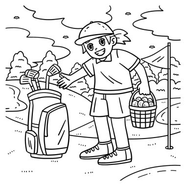 Çantalı ve taşaklı bir kadın taşıyıcının sevimli ve komik renkli bir sayfası. Çocuklar için saatlerce boyama eğlencesi sağlıyor. Renklendirmek için, bu sayfa çok kolaydır. Küçük çocuklar ve yeni yürümeye başlayanlar için uygun.
