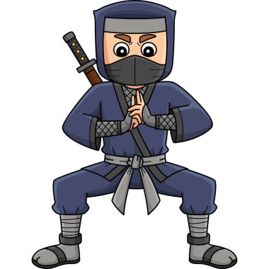 Bu karikatür, Ninja El Mührü çizimini gösteriyor.. 