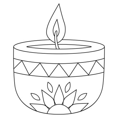 Diwali Mum 'un şirin ve komik renkli bir sayfası. Çocuklar için saatlerce boyama eğlencesi sağlıyor. Renklendirmek için, bu sayfa çok kolaydır. Küçük çocuklar ve yeni yürümeye başlayanlar için uygun.. 