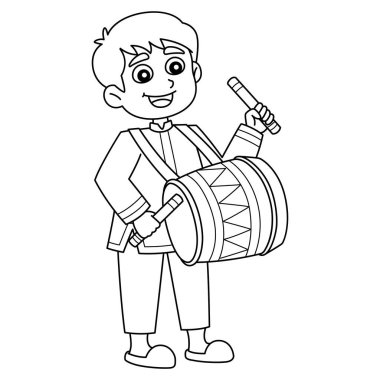 Davul çalan bir Diwali çocuğunun sevimli ve komik renkli sayfası. Çocuklar için saatlerce boyama eğlencesi sağlıyor. Renklendirmek için, bu sayfa çok kolaydır. Küçük çocuklar ve yeni yürümeye başlayanlar için uygun.. 