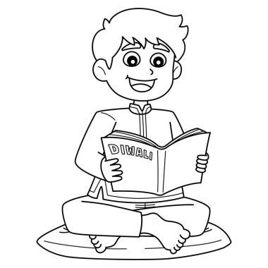 Diwali Çocuk Okuma kitabının sevimli ve komik renkli bir sayfası. Çocuklar için saatlerce boyama eğlencesi sağlıyor. Renklendirmek için, bu sayfa çok kolaydır. Küçük çocuklar ve yeni yürümeye başlayanlar için uygun.. 