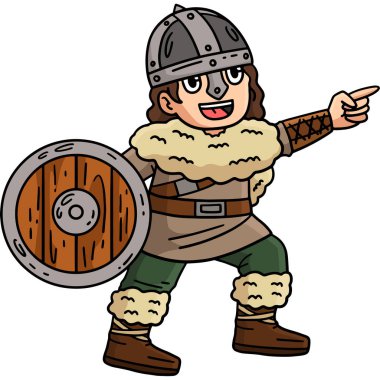 Bu karikatür, Viking Navigasyon çizimini gösteriyor..