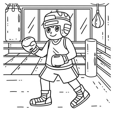 Koruyucu Vitesli Boks Boksörü 'nün şirin ve komik renkli sayfası. Çocuklar için saatlerce boyama eğlencesi sağlıyor. Renklendirmek için, bu sayfa çok kolaydır. Küçük çocuklar ve yeni yürümeye başlayanlar için uygun.