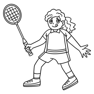 Badminton Player Servisi 'nin sevimli ve komik renkli sayfası. Çocuklar için saatlerce boyama eğlencesi sağlıyor. Renklendirmek için, bu sayfa çok kolaydır. Küçük çocuklar ve yeni yürümeye başlayanlar için uygun..