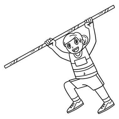 Polonyalı bir atletizm atletinin sevimli ve komik renkli sayfası. Çocuklar için saatlerce boyama eğlencesi sağlıyor. Renklendirmek için, bu sayfa çok kolaydır. Küçük çocuklar ve yeni yürümeye başlayanlar için uygun.. 