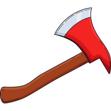 Bu karikatür bir Axe illüstrasyonunu gösterir.