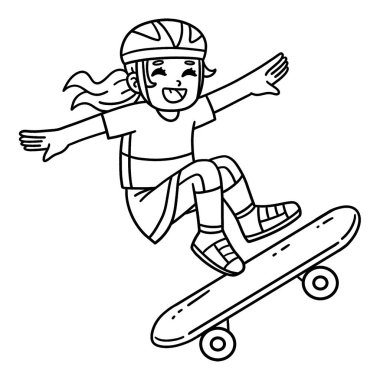 Kaykay yapan bir çocuğun sevimli ve komik renkli bir sayfası. Çocuklar için saatlerce boyama eğlencesi sağlıyor. Renklendirmek için, bu sayfa çok kolaydır. Küçük çocuklar ve yeni yürümeye başlayanlar için uygun..