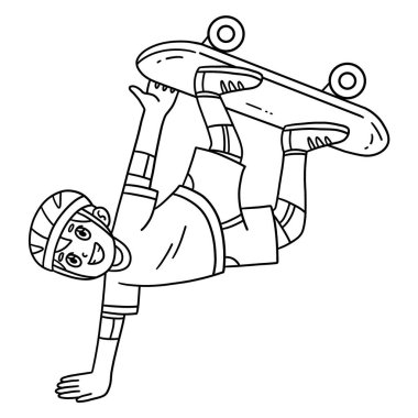 El Bitkisi Yapan Kaykaycı Çocuk 'un sevimli ve komik renkli sayfası. Çocuklar için saatlerce boyama eğlencesi sağlıyor. Renklendirmek için, bu sayfa çok kolaydır. Küçük çocuklar ve yeni yürümeye başlayanlar için uygun..