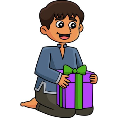 Bu karikatür, Diwali Çocuğu 'nun Yetenek Tutuşu' nu gösteriyor..