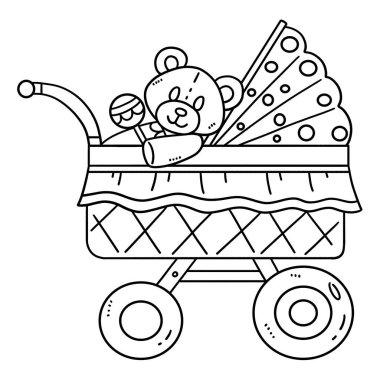 Bebek Duşu Bebek Arabası 'nın şirin ve komik renkli bir sayfası. Çocuklar için saatlerce boyama eğlencesi sağlıyor. Renklendirmek için, bu sayfa çok kolaydır. Küçük çocuklar ve yeni yürümeye başlayanlar için uygun..