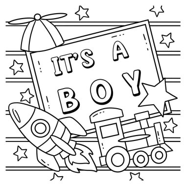 Bebek Duşu 'nun sevimli ve komik renkli bir sayfası. O bir erkek. Çocuklar için saatlerce boyama eğlencesi sağlıyor. Renklendirmek için, bu sayfa çok kolaydır. Küçük çocuklar ve yeni yürümeye başlayanlar için uygun..