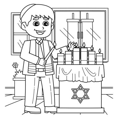 Bar Mitzvah Çocuk Işıklandırma Şekerleri 'nin sevimli ve komik renkli bir sayfası. Çocuklar için saatlerce boyama eğlencesi sağlıyor. Renklendirmek için, bu sayfa çok kolaydır. Küçük çocuklar ve yeni yürümeye başlayanlar için uygun..