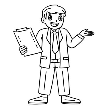 Kontrol listesi olan bir doktorun sevimli ve komik renkli sayfası. Çocuklar için saatlerce boyama eğlencesi sağlıyor. Renklendirmek için, bu sayfa çok kolaydır. Küçük çocuklar ve yeni yürümeye başlayanlar için uygun.. 