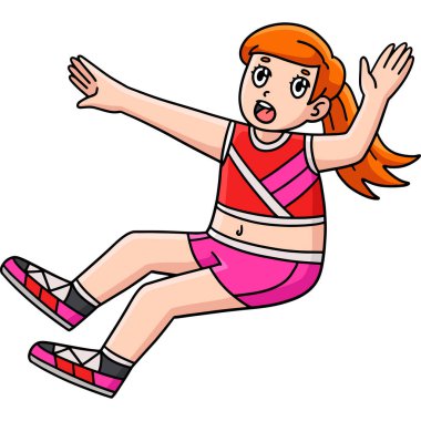 Bu karikatür parçası bir Kum Havuzu illüstrasyonuna İniş İzi ve Saha Kadınlarını gösterir.