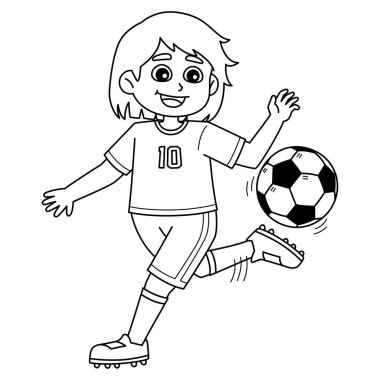 Toplu Kadın Futbolcu 'nun sevimli ve komik renkli bir sayfası. Çocuklar için saatlerce boyama eğlencesi sağlıyor. Renklendirmek için, bu sayfa çok kolaydır. Küçük çocuklar ve yeni yürümeye başlayanlar için uygun..