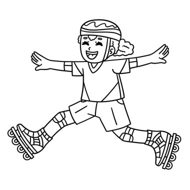 Dişi İçten Patenci 'nin şirin ve komik renkli sayfası. Çocuklar için saatlerce boyama eğlencesi sağlıyor. Renklendirmek için, bu sayfa çok kolaydır. Küçük çocuklar ve yeni yürümeye başlayanlar için uygun..