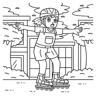 Dişi İç Patenci 'nin şirin ve komik renkli bir sayfası. Çocuklar için saatlerce boyama eğlencesi sağlıyor. Renklendirmek için, bu sayfa çok kolaydır. Küçük çocuklar ve yeni yürümeye başlayanlar için uygun..