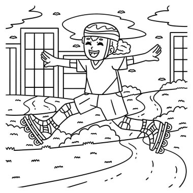 Dişi İçten Patenci 'nin şirin ve komik renkli sayfası. Çocuklar için saatlerce boyama eğlencesi sağlıyor. Renklendirmek için, bu sayfa çok kolaydır. Küçük çocuklar ve yeni yürümeye başlayanlar için uygun..